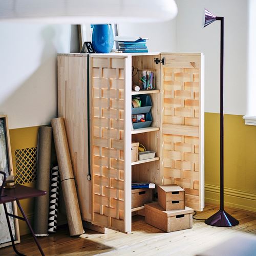 IKEA - IKEA PS 2026, kapaklı dolap, çam, 80x46x140 cm