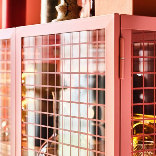IKEA - IKEA PS 2026, vitrin, açık pembe, 73x36x160 cm