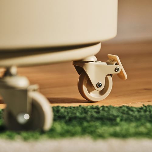 IKEA - IKEA PS 2026, serving tables with wheels, beige, 89x48 cm