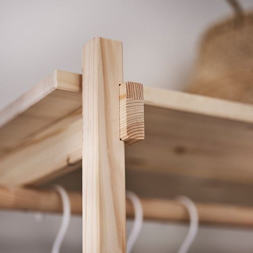 IKEA - KRONÖREN, clothes storage, pine, 90x49x181 cm