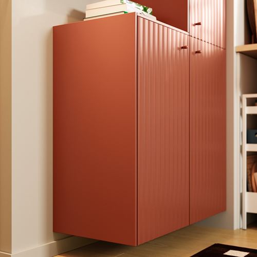 IKEA - TERRSJÖ, cover panel, red-brown, 39x240 cm