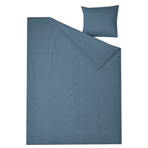 IKEA - ANGSLILJA, single duvet cover sets, dark blue, 150x200/50x60 cm