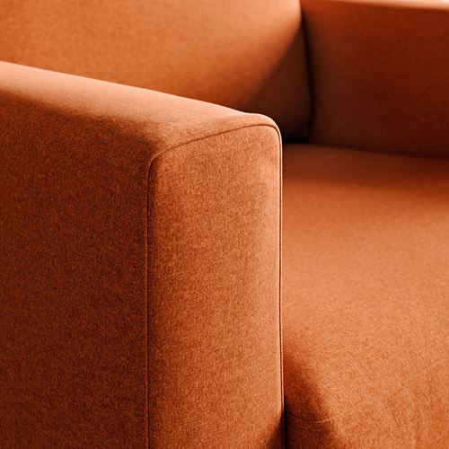 IKEA - SALTSJÖBADEN, armchair, tonerud red-brown