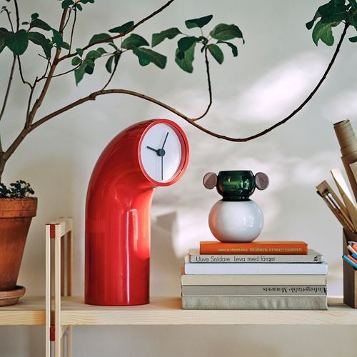 IKEA - IKEA PS 2026, masa saati, kırmızı, 38 cm