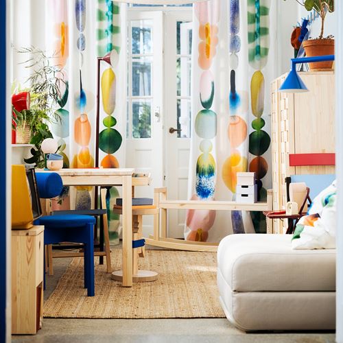 IKEA - IKEA PS 2026, kesilmiş kumaş, çok renkli, 150x300 cm