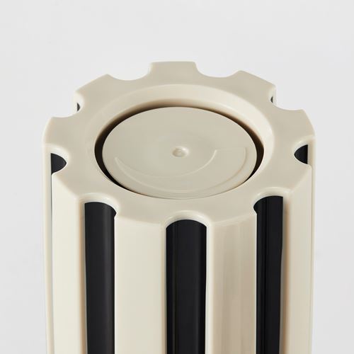 IKEA - SPJUTLILJA, spice mill, black-light beige, 16 cm