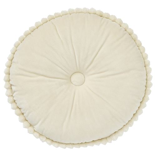 IKEA - SYRENBUSKE, lace pillow, light beige, 36 cm