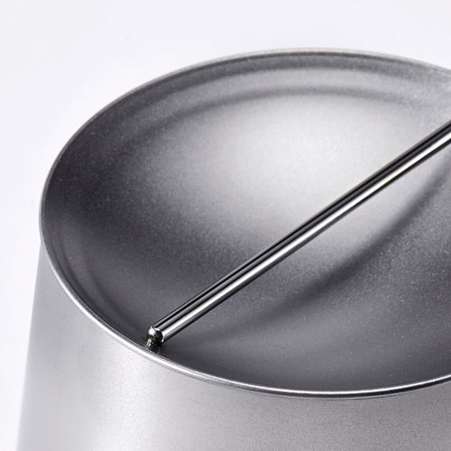 IKEA - AFTONHAJ, gıda saklama kutusu, paslanmaz çelik, 0,6 lt