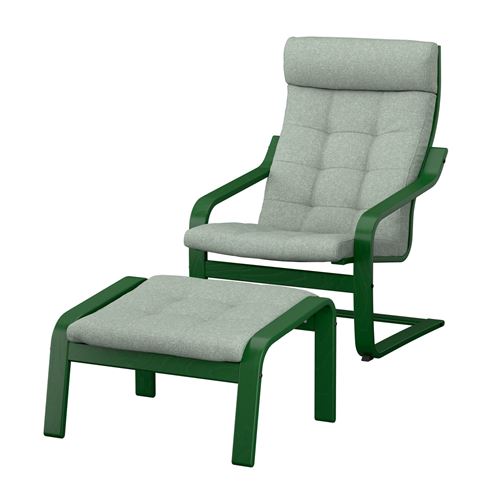 dark green-gunnared light green