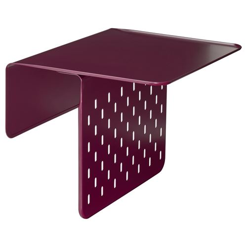 dark lilac-red
