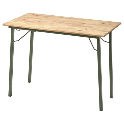 IKEA - KOMPISHANG, çalışma masası, çam-yeşil, 100x55 cm