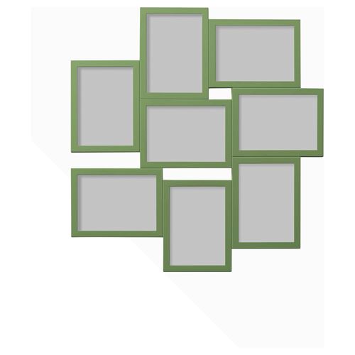 IKEA - VAXBO, collage frame, green, 13x18 cm