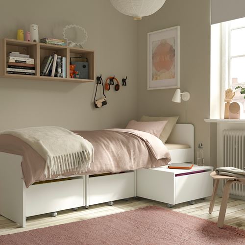 IKEA - STOENSE, large rug, pale pink, 133x195 cm