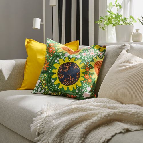 IKEA - CAFEBITRADE, cushion cover, multicolour, 50x50 cm