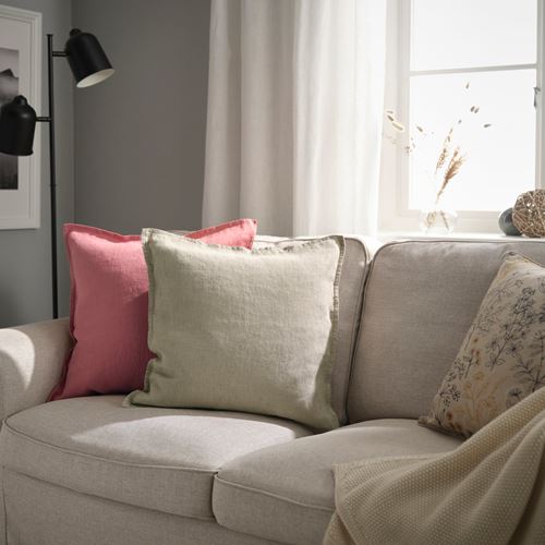 IKEA - DYTAG, cushion cover, pale grey-green, 50x50 cm
