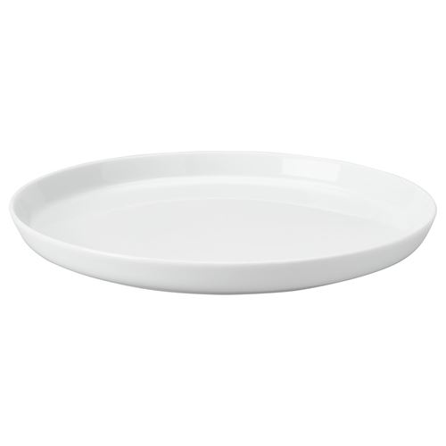 IKEA - IKEA 365+, tabak, beyaz, 24 cm