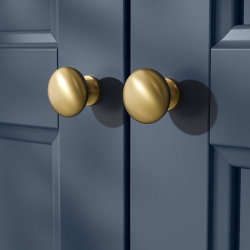 IKEA - FAGELFJALLET, wardrobe, dark grey-blue, 82x60x194 cm