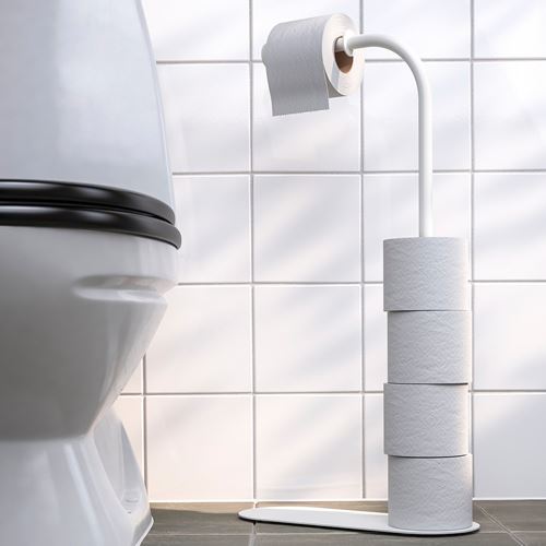 IKEA - ENUDDEN, tuvalet kağıtlığı, beyaz, 60 cm