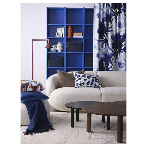 IKEA - PERSIKOTRAD, cushion cover, blue, 40x58 cm