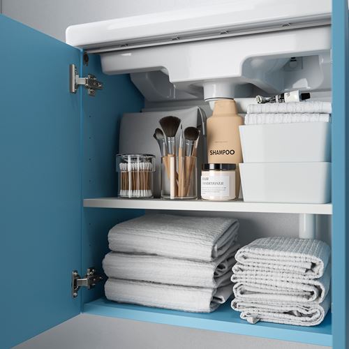 IKEA - ENHET, wash-basin cabinet, light blue, 60x32x60 cm