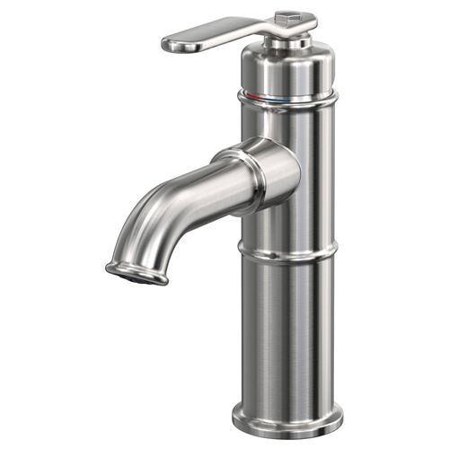 IKEA - TAKSJÖN, bath tap, metal color, 20 cm