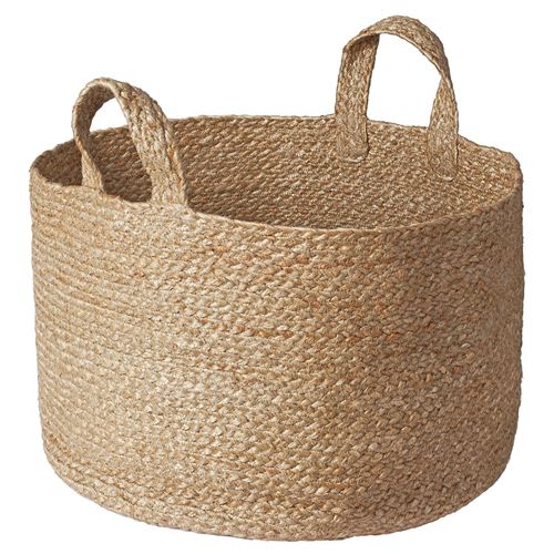 IKEA - KALKEN, basket, jute, 46x30 cm
