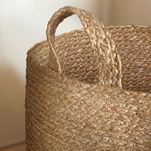 IKEA - KALKEN, basket, jute, 46x30 cm