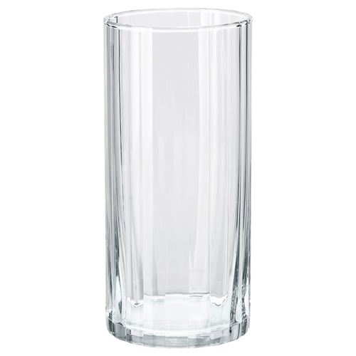 IKEA - PARLGLADA, glass vase, glass, 18 cm