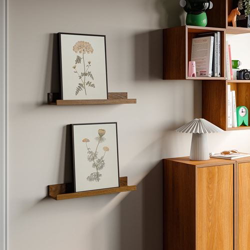 IKEA - BLODFLADER, frame with poster, multicolour, 30x40 cm