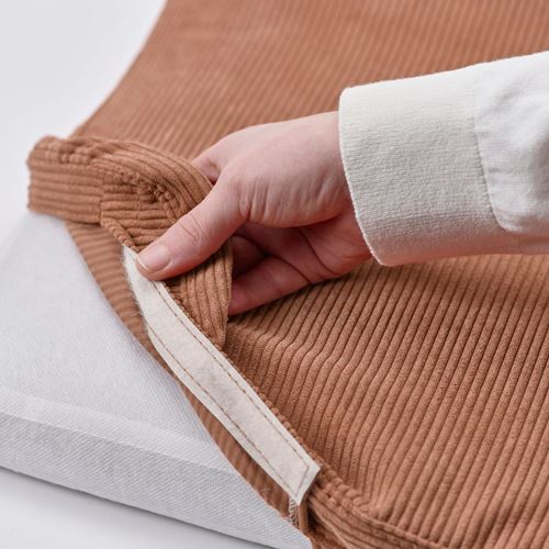IKEA - KESNACKEN, bar taburesi, turuncu-Kelinge pas rengi, 66 cm