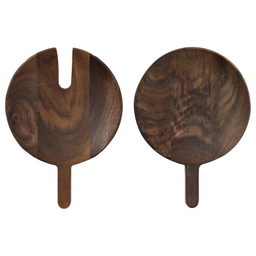 IKEA - OLIVTRAST, servis takımı, ceviz, 16 cm