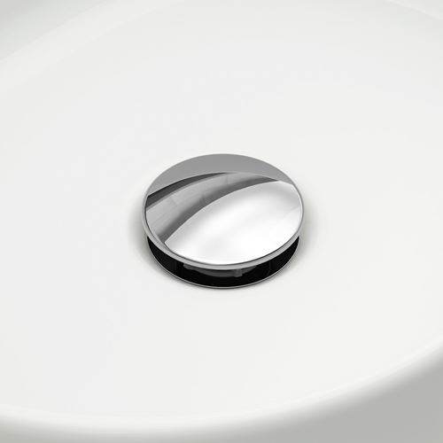 IKEA - VINDELALVEN/RANNILEN, wash-basin with water trap, white, 39x31 cm