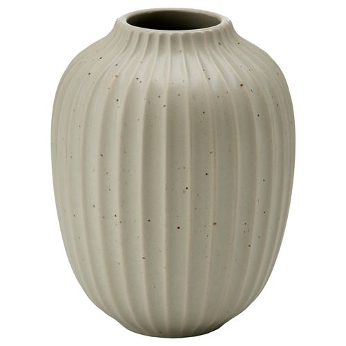 IKEA - STJARNLUDD, stoneware plant vase, green, 12 cm