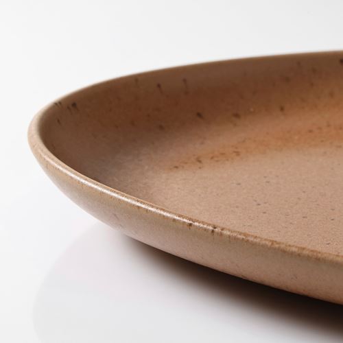 IKEA - GRARAV, serving plate, brown, 30 cm