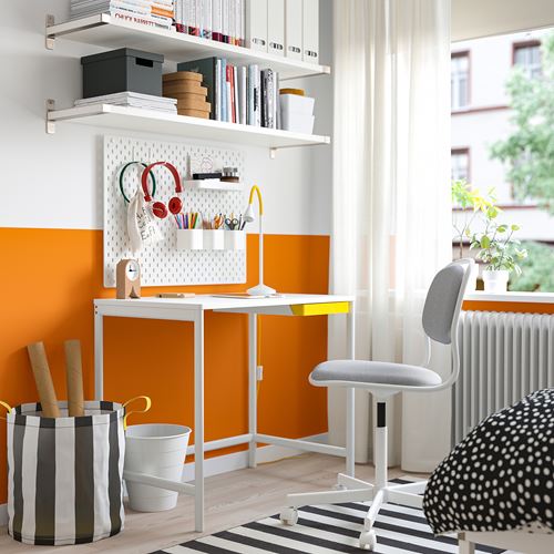 IKEA - ENKROKEN, desk, white, 85x56x72 cm