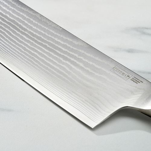 IKEA - FJALLRÖDING, doğrama bıçağı, Şam çeliği-siyah, 18 cm