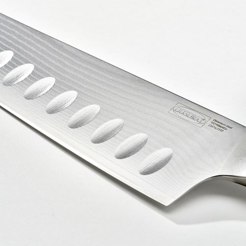 IKEA - FJALLRÖDING, doğrama bıçağı, Şam çeliği-siyah, 16 cm