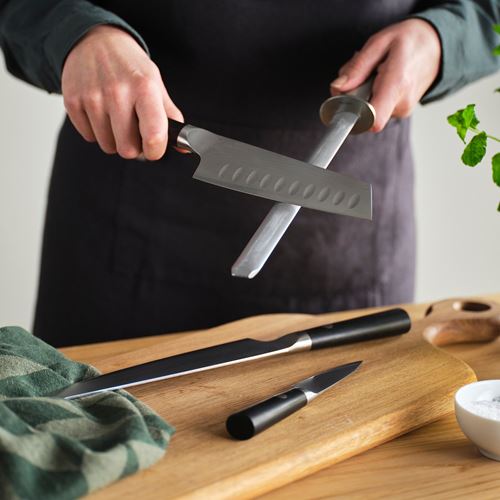 IKEA - IKEA 365+, bıçak bileyici, paslanmaz çelik, 25 cm