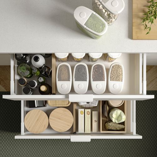 IKEA - VARIERA, çekmece seperatörü, bambu, 53,5 cm