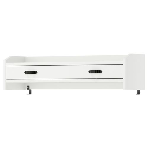 IKEA - BRYTNING, add-on unit for desk, white, 73x19x18 cm