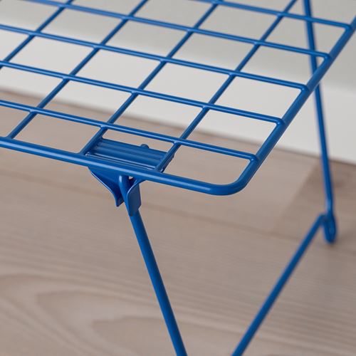 IKEA - GREJIG, shoe cabinet, blue, 58x27x17 cm