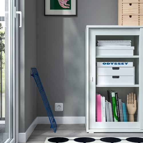 IKEA - GREJIG, shoe cabinet, blue, 58x27x17 cm