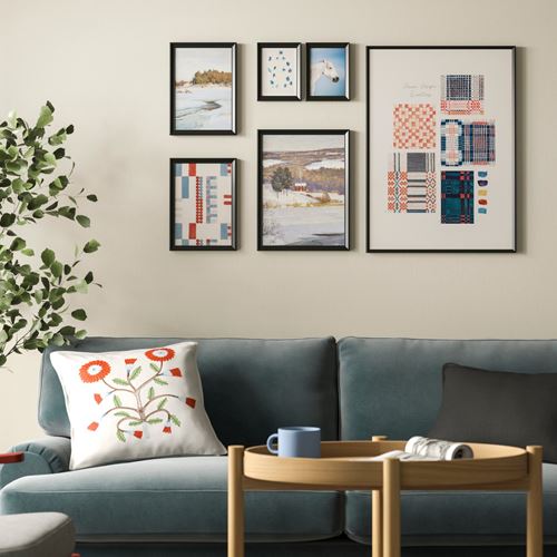 IKEA - BILD, poster, multicolour, 8 cm