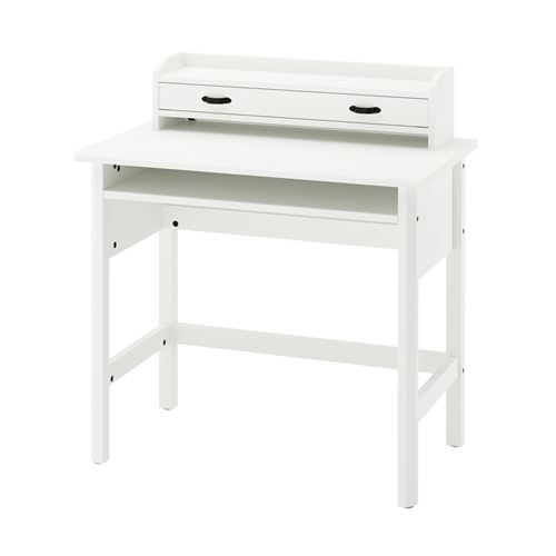 IKEA - BRYTNING, desk, white, 85x53 cm