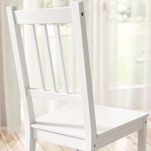IKEA - PINNTORP, ahşap sandalye, çam-beyaz