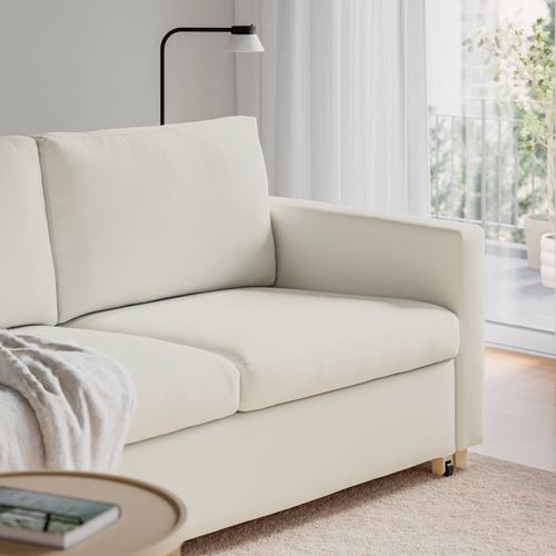 IKEA - SALTSJÖBADEN, 2-seat sofa-bed, Blekinge white