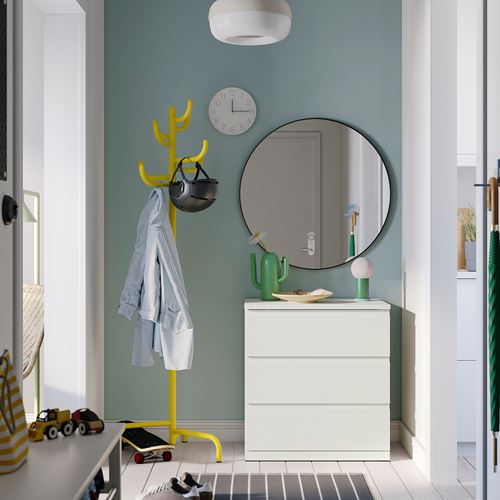 IKEA - STORKLINTA, chest of 3 drawers, white, 70x50x75 cm