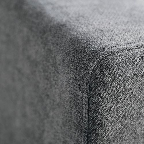 IKEA - UPPAKRA, 3-seat corner sofa, Johanneshov dark grey