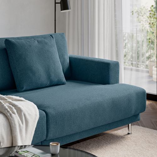 IKEA - UPPAKRA, 3-seat sofa, Axvall dark grey-blue