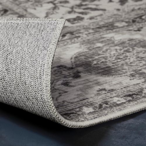 IKEA - LOKALTAG, runner rug, beige-grey, 80x250 cm